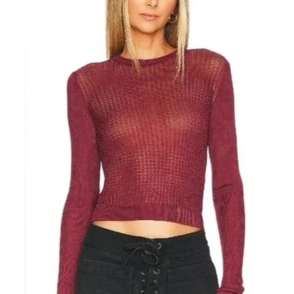 Free People H2 Crew Sweater - Large - NWT - Picture 1 of 4